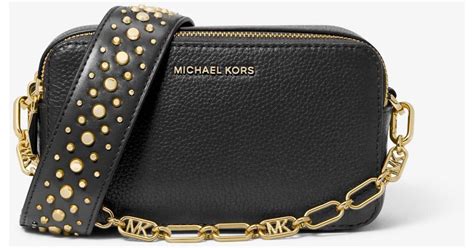 michael kors jet set camera bag black|Michael Kors jet set charm.